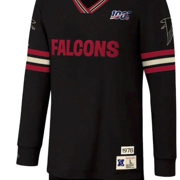Mitchell & Ness Atlanta Falcons | NFL 100 Year Anniversary Pullover - Picture 1 of 2